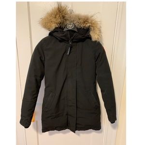 Used Canada Goose jacket, black size small